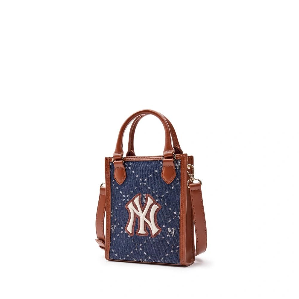 Túi MLB Korea [KIDS] Diamond Monogram Phone Pouch New York Yankees Xanh