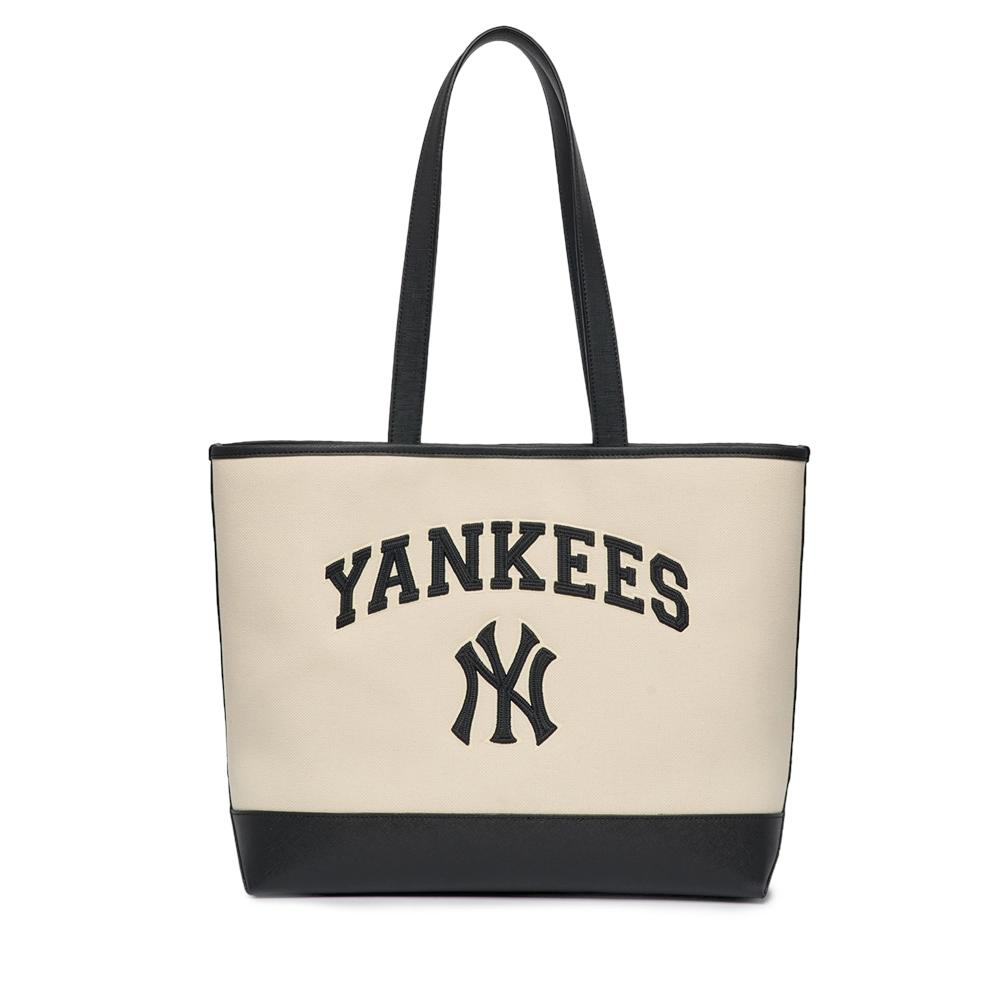 Túi MLB Varsity Basic Canvas Large Shopping Bag New York Yankees Kem