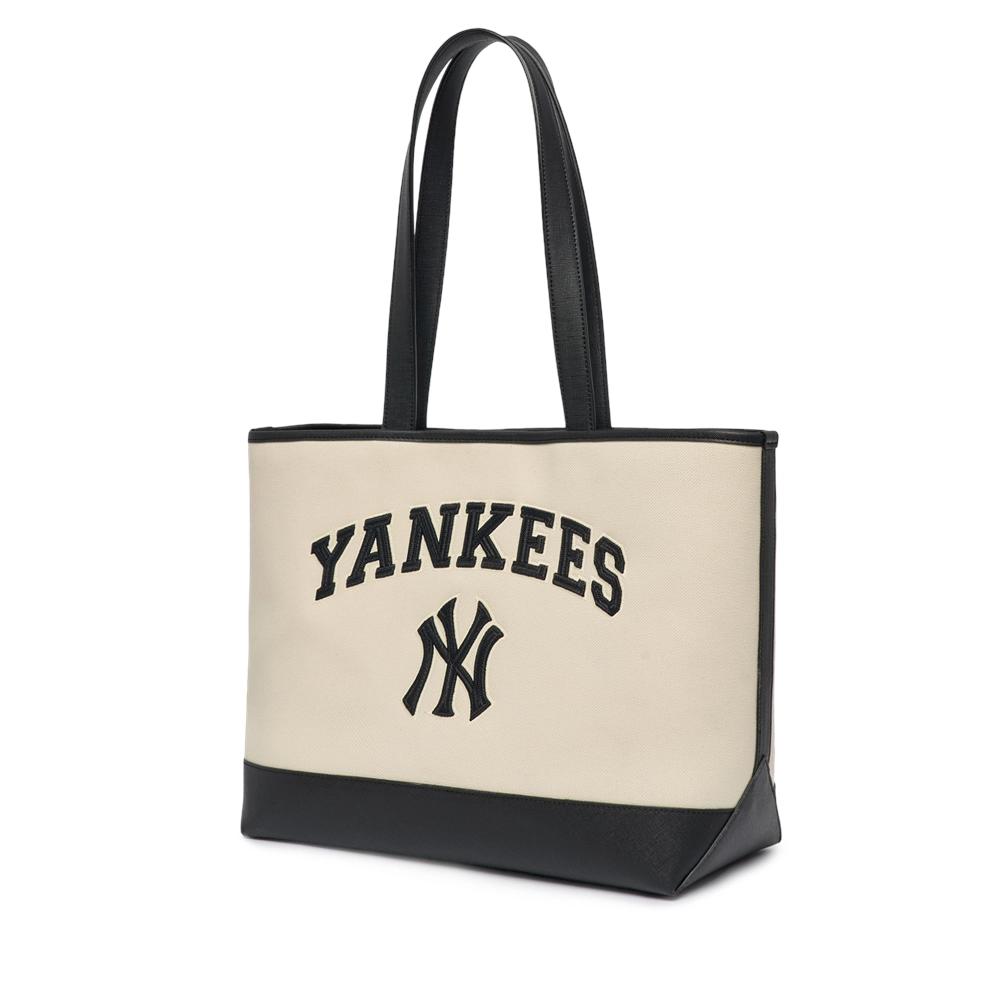 Túi MLB Varsity Basic Canvas Large Shopping Bag New York Yankees Kem