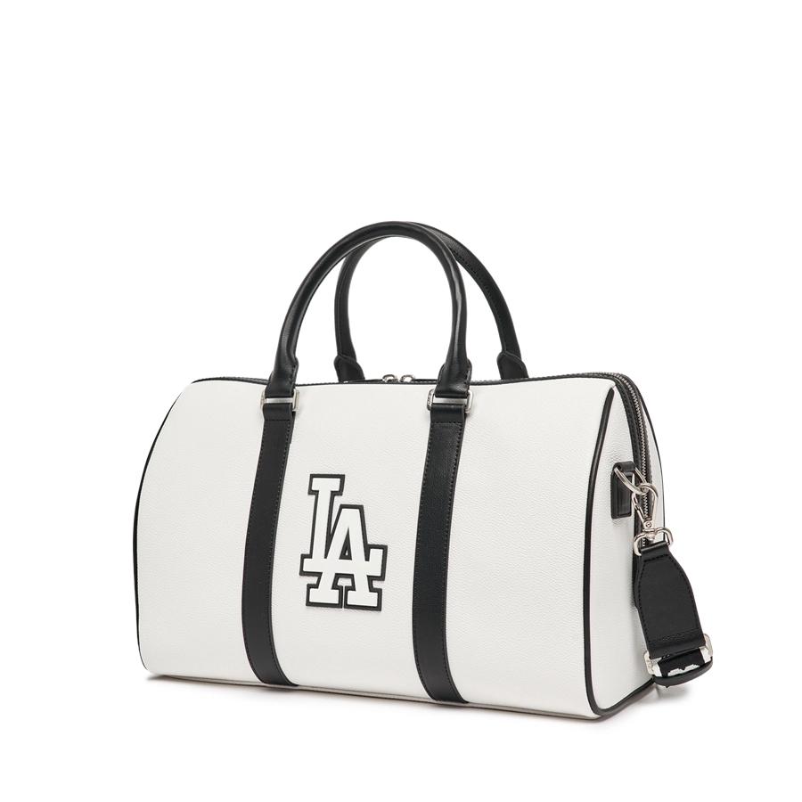 Túi MLB Basic Athleisure Boston Bag M LA Dodgers Off White Trắng