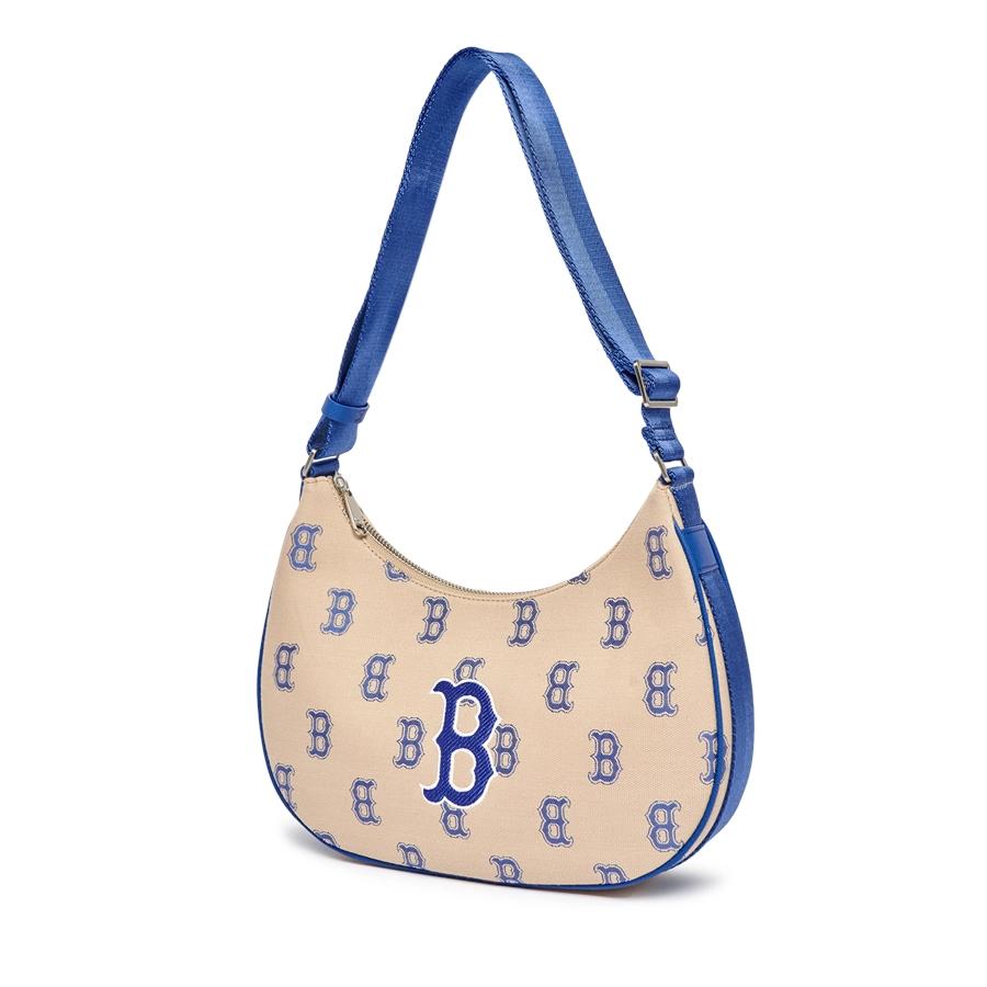 Túi MLB Classic Monogram Jacquard Large Hobo Bag Boston Red Sox Be