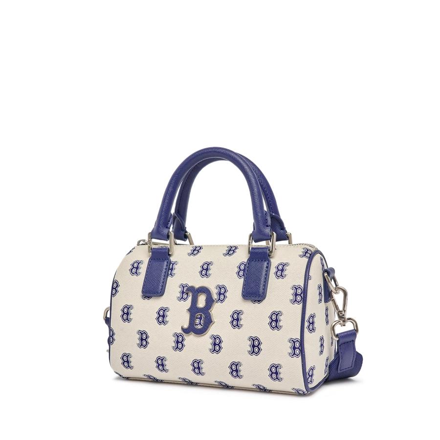 Túi MLB Classic Monogram Jacquard Boston Bag S Boston Red Sox Be