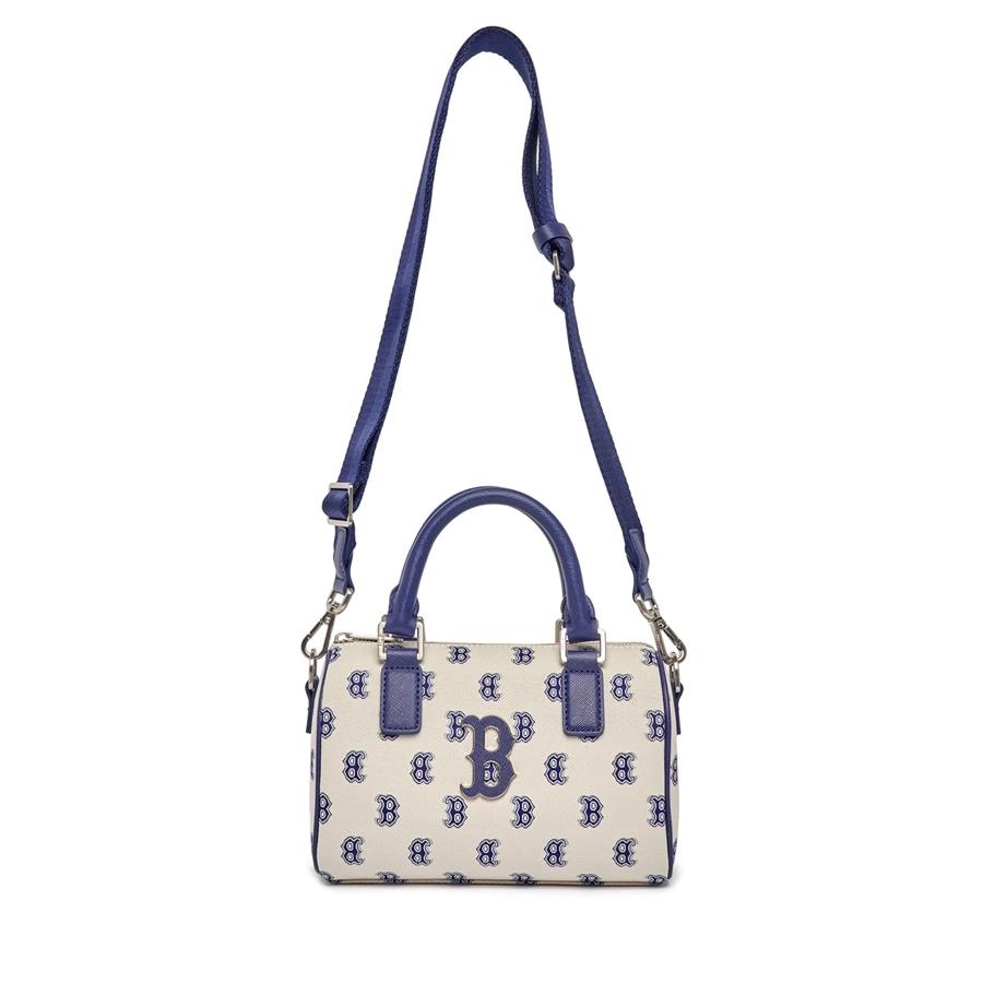 Túi MLB Classic Monogram Jacquard Boston Bag S Boston Red Sox Be