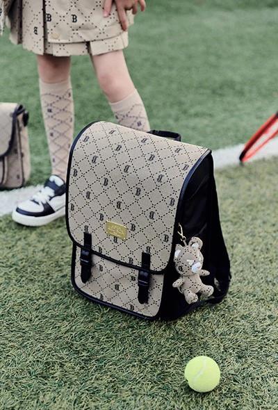 Balo MLB [KIDS] Diamond Monogram Backpack Boston Red Sox Be