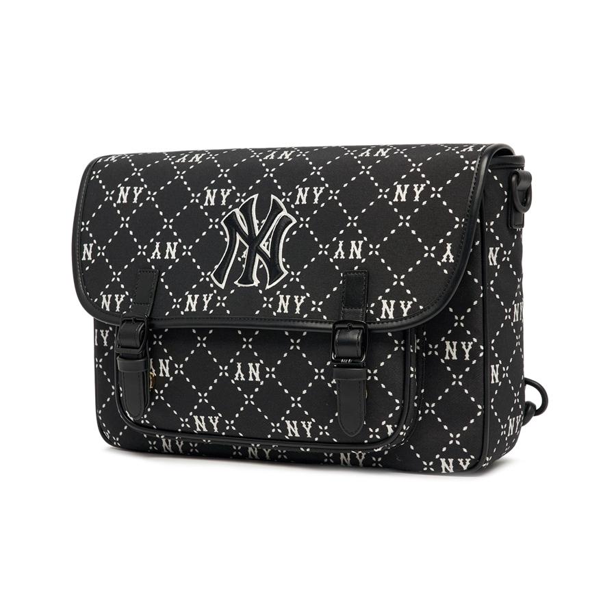 Balo MLB Diamond Monogram Jacquard Academy Bag New York Yankees Đen