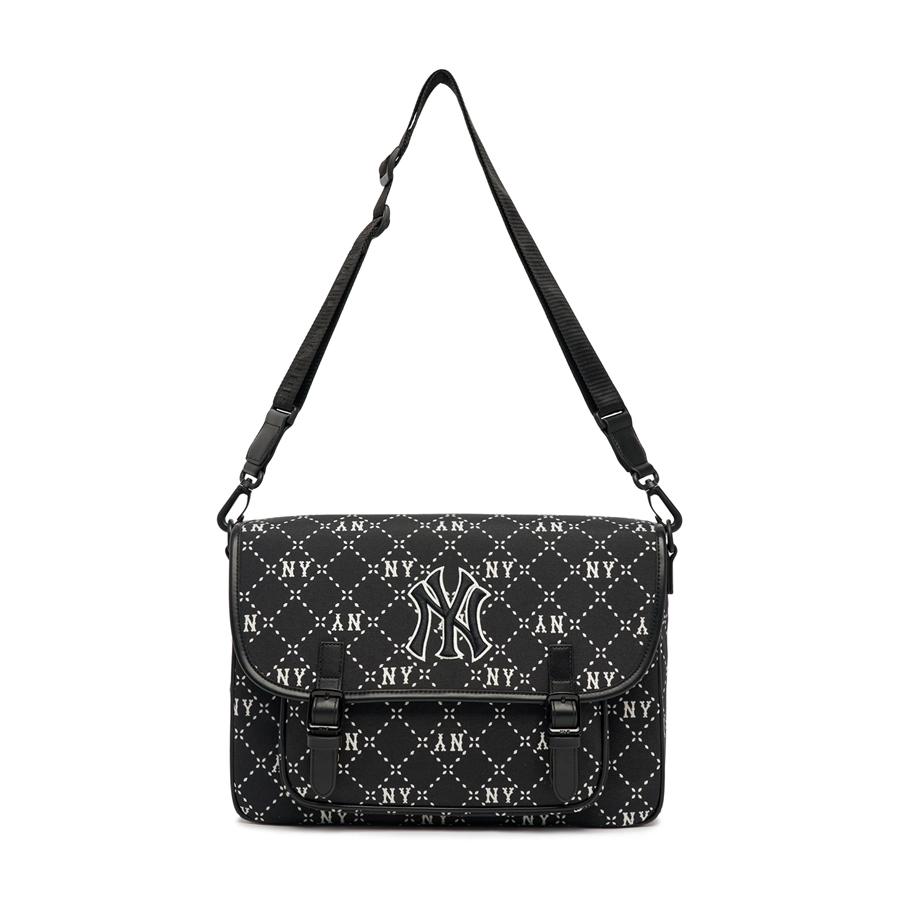 Balo MLB Diamond Monogram Jacquard Academy Bag New York Yankees Đen