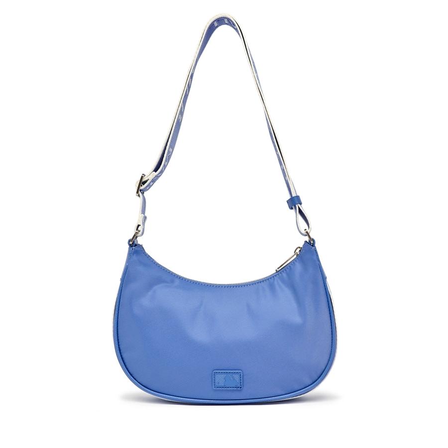 Túi MLB Basic Nylon Adjustable Hobo Bag LA Dodgers L.Cobalt Xanh