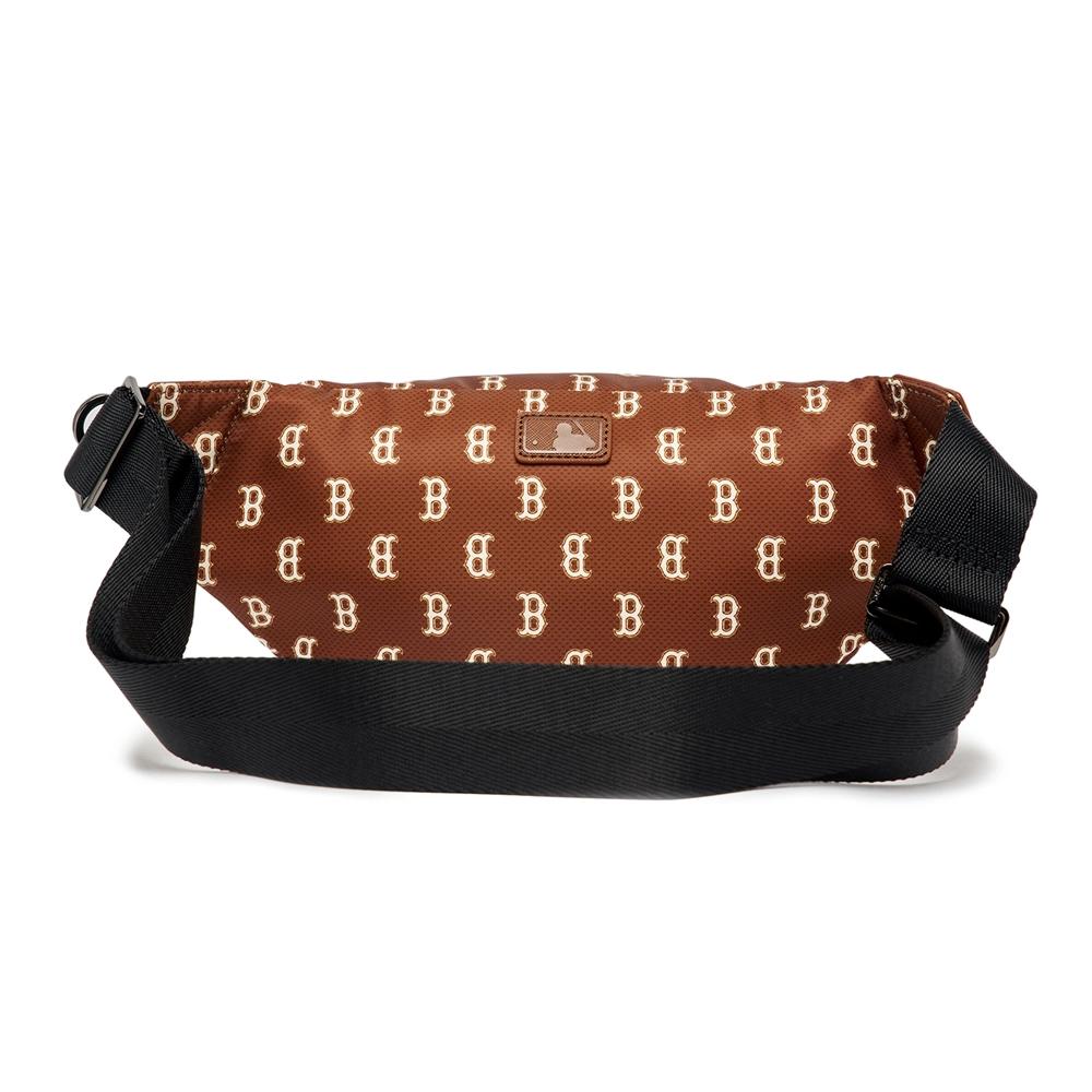 Túi MLB Classic Monogram Hip Sack Boston Red Sox Nâu