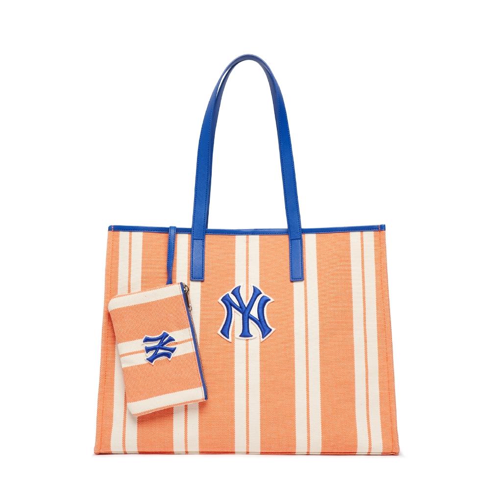 Túi MLB Ethnic Stripe Tote Bag New York Yankees Cam