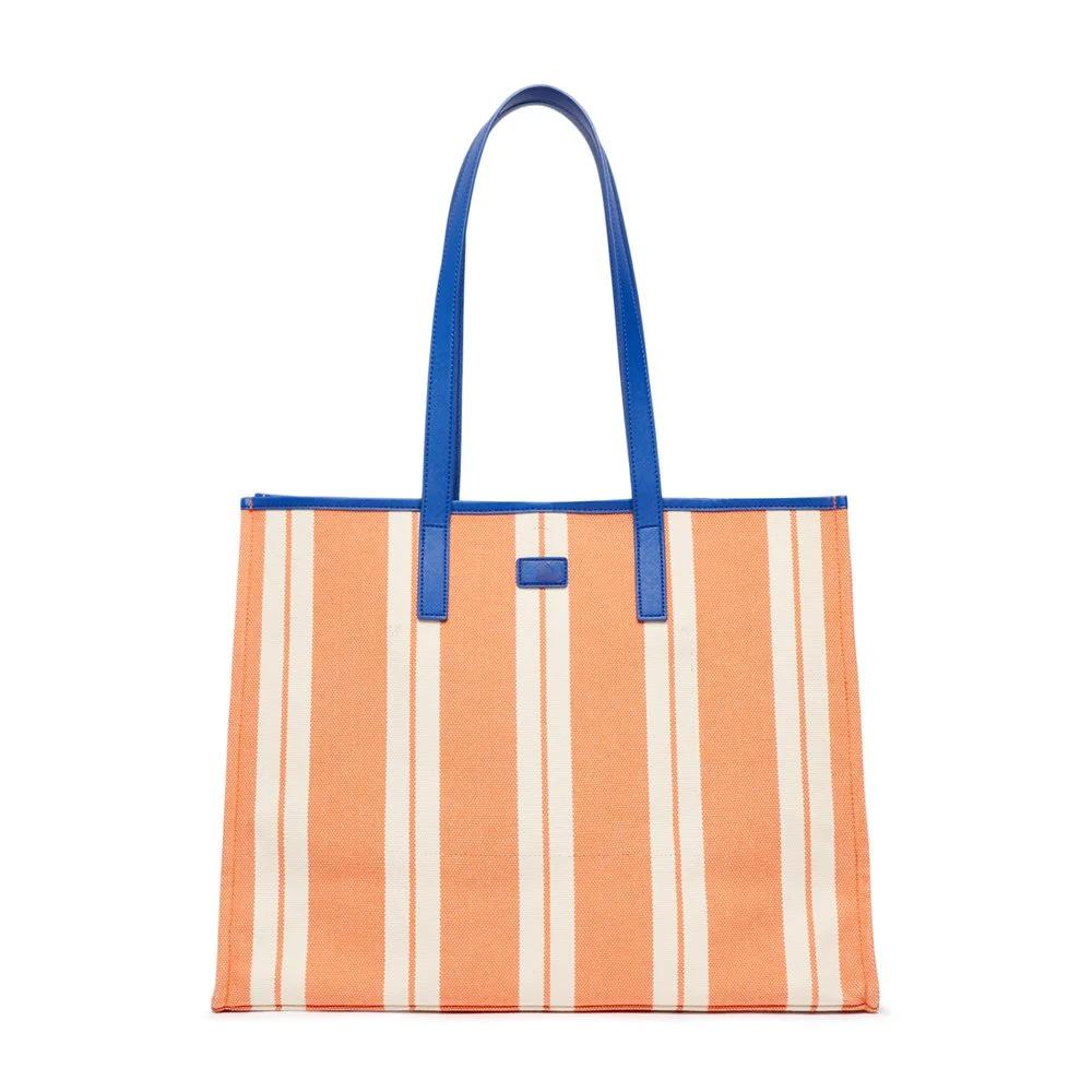 Túi MLB Ethnic Stripe Tote Bag New York Yankees Cam