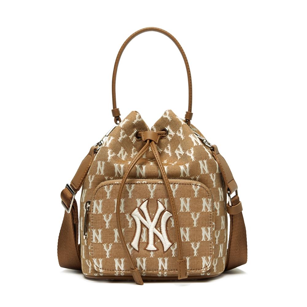 Túi MLB Monogram Jacquard Bucket Bag New York Yankees Be