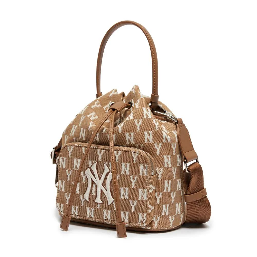 Túi MLB Monogram Jacquard Bucket Bag New York Yankees Be