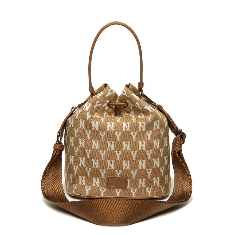 Túi MLB Monogram Jacquard Bucket Bag New York Yankees Be