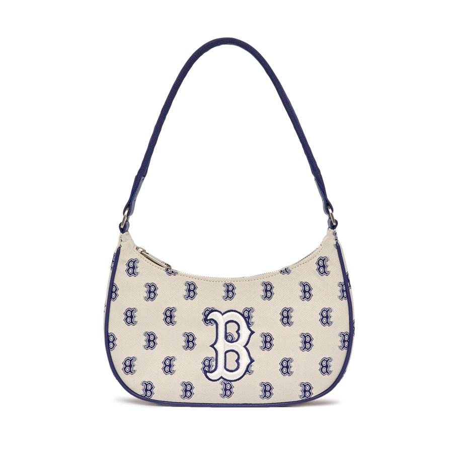 Túi MLB Monogram Jacquard Shoulder Bag Boston Red Sox L.Be