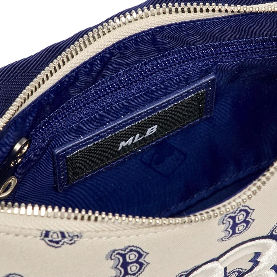 Túi MLB Monogram Jacquard Shoulder Bag Boston Red Sox L.Be