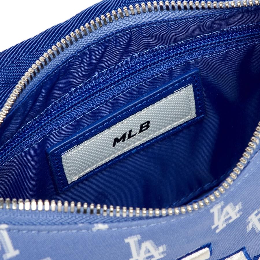 Túi MLB Monogram Jacquard Shoulder Bag LA Dodgers L.Xanh