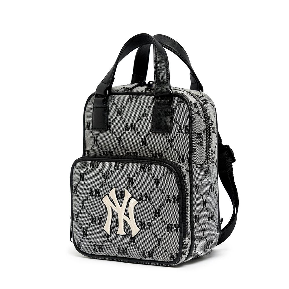 Balo MLB Mini Diamond Monogram New York Yankees Xám