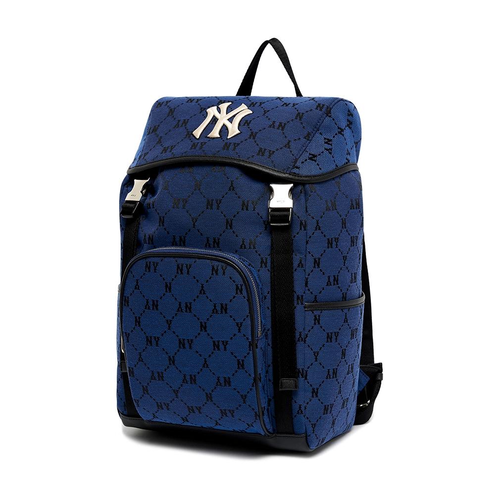 Balo MLB Monogram Diamond Jacquard New York Yankees Xanh