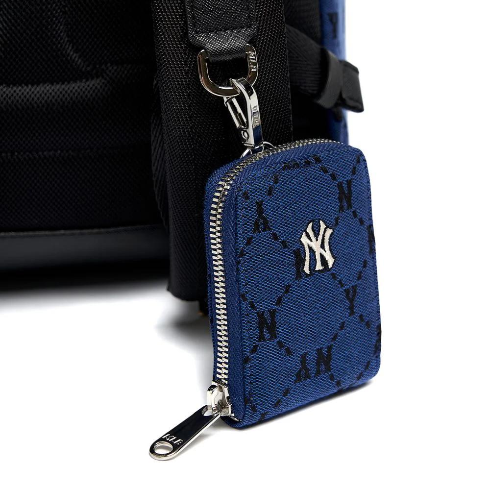 Balo MLB Monogram Diamond Jacquard New York Yankees Xanh