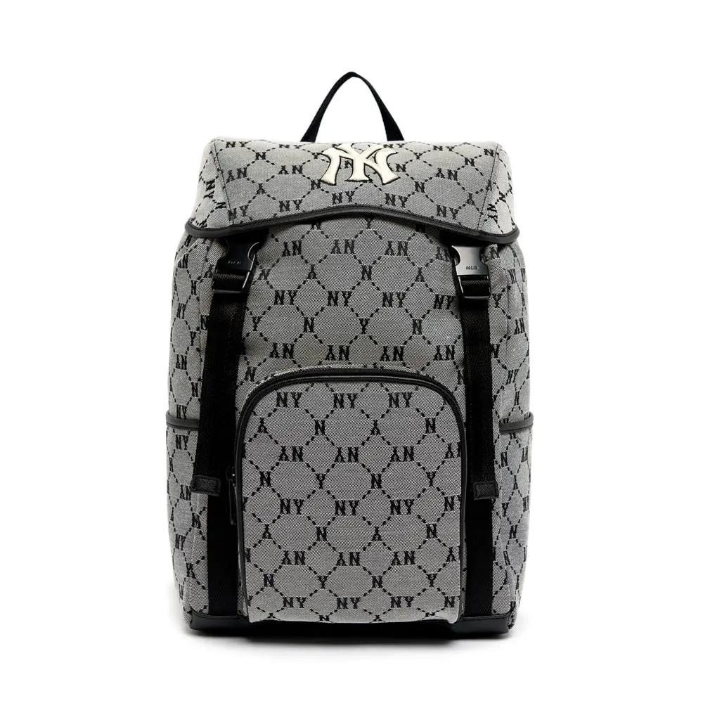 Balo MLB Monogram Diamond Jacquard New York Yankees Xám