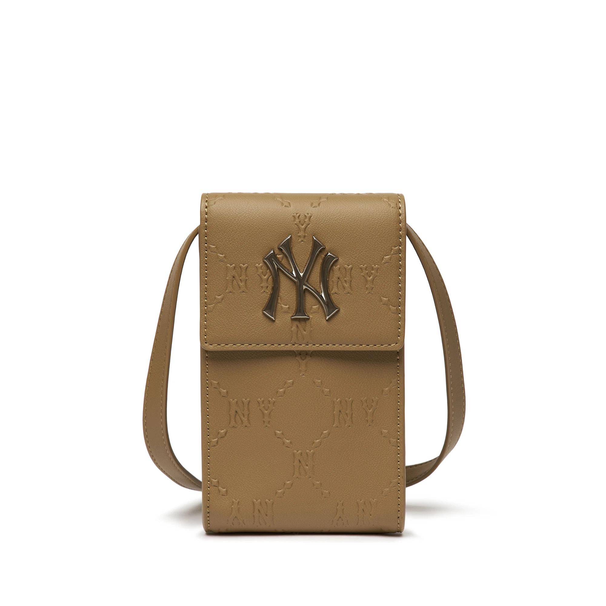 Túi MLB Dia Monogram Embo Phone Pouch New York Yankees Be