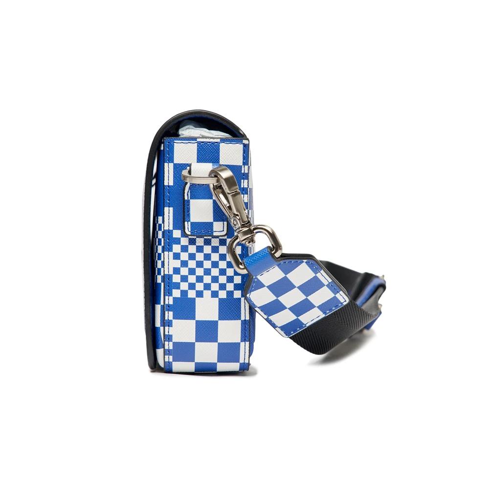 Túi MLB Mini Checkerboard Cross Bag LA Dodgers Xanh