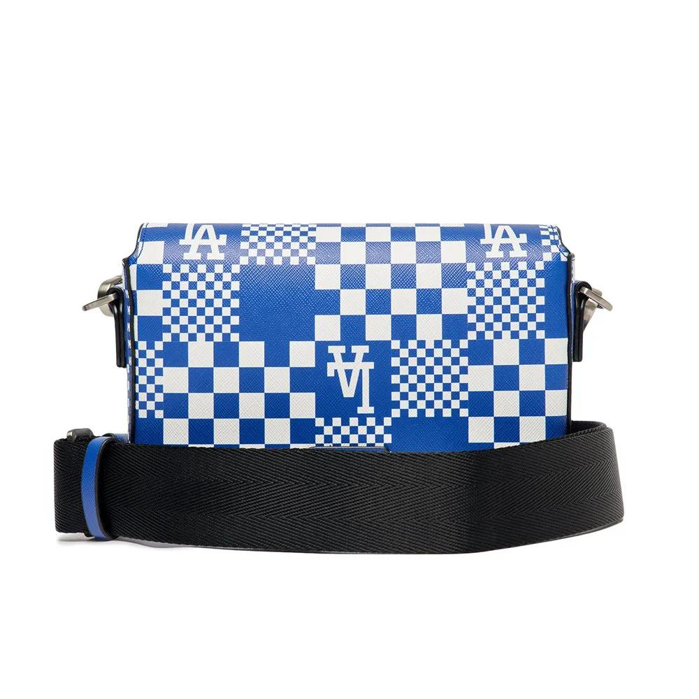 Túi MLB Mini Checkerboard Cross Bag LA Dodgers Xanh