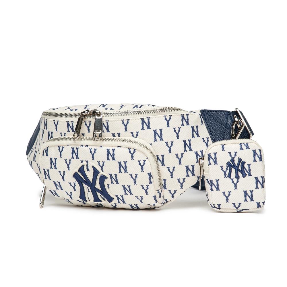 Túi MLB Monogram Hip Sack New York Yankees Kem