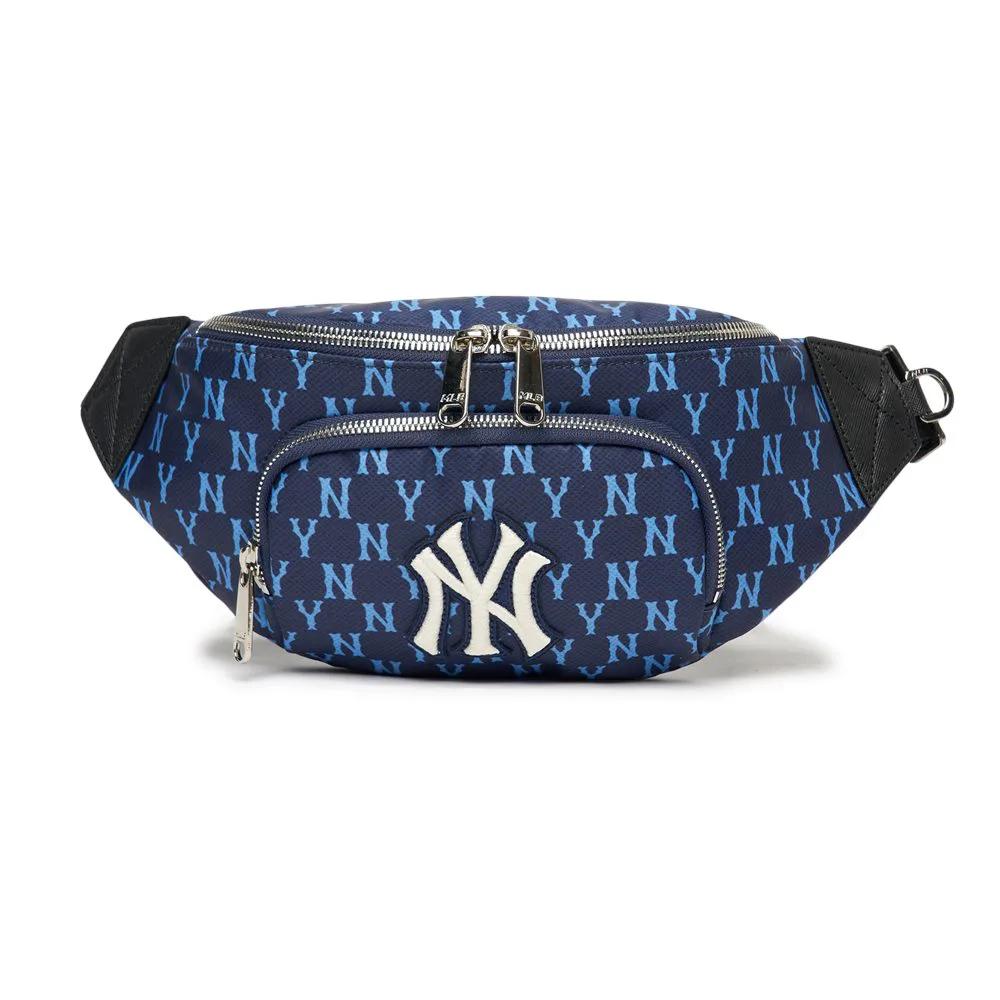 Túi MLB Monogram Hip Sack New York Yankees L.Navy Xanh