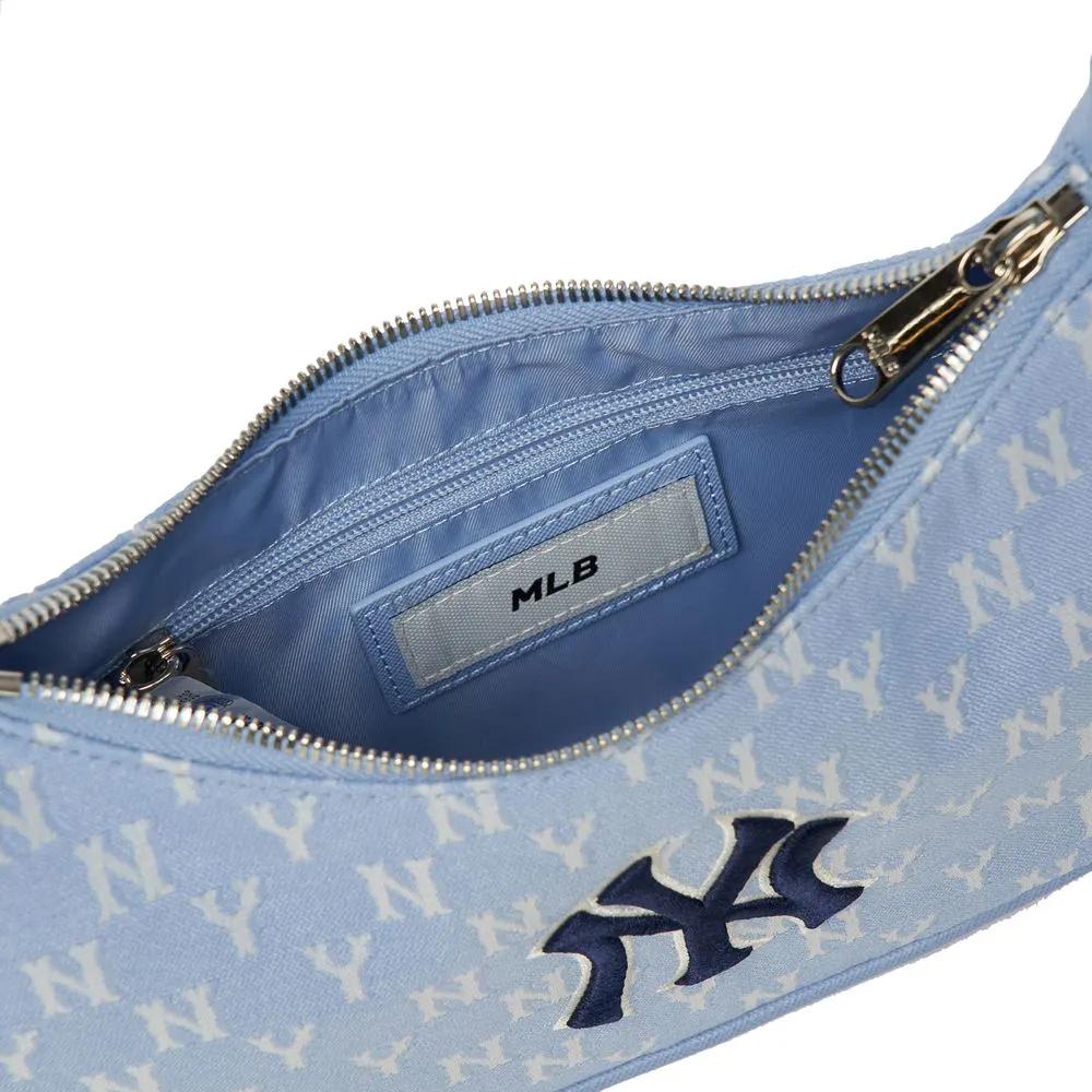 Túi MLB Monogram Hobo Bag New York Yankees Xanh