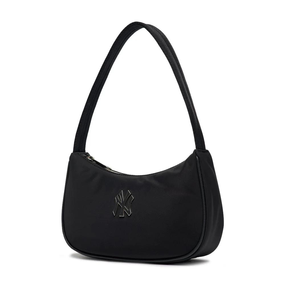 Túi MLB Nylon Hobo Bag New York Yankees Đen