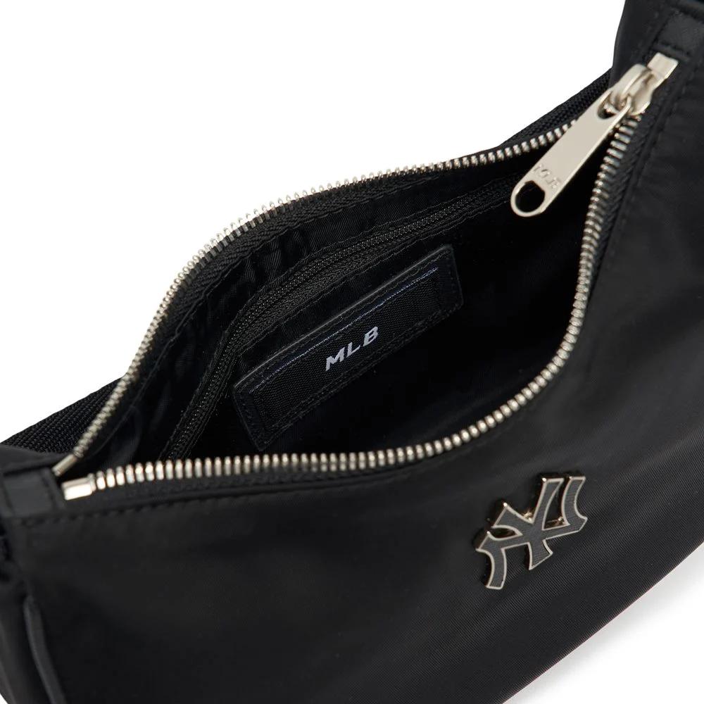 Túi MLB Nylon Hobo Bag New York Yankees Đen