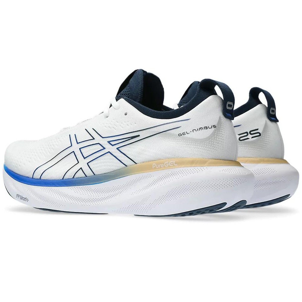 Giày Asics Gel-Nimbus 25 Nam Trắng Xanh