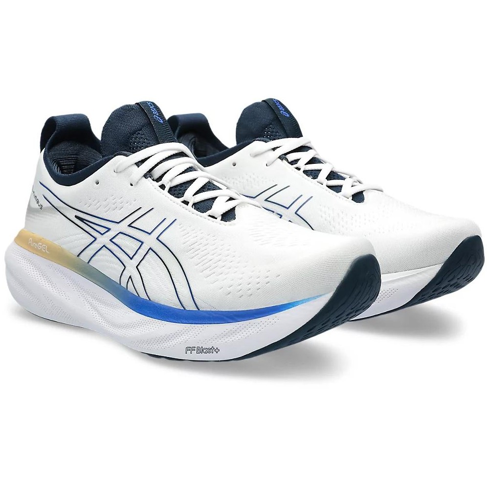 Giày Asics Gel-Nimbus 25 Nam Trắng Xanh