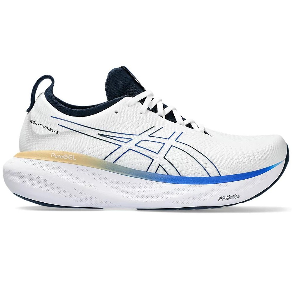 Giày Asics Gel-Nimbus 25 Nam Trắng Xanh