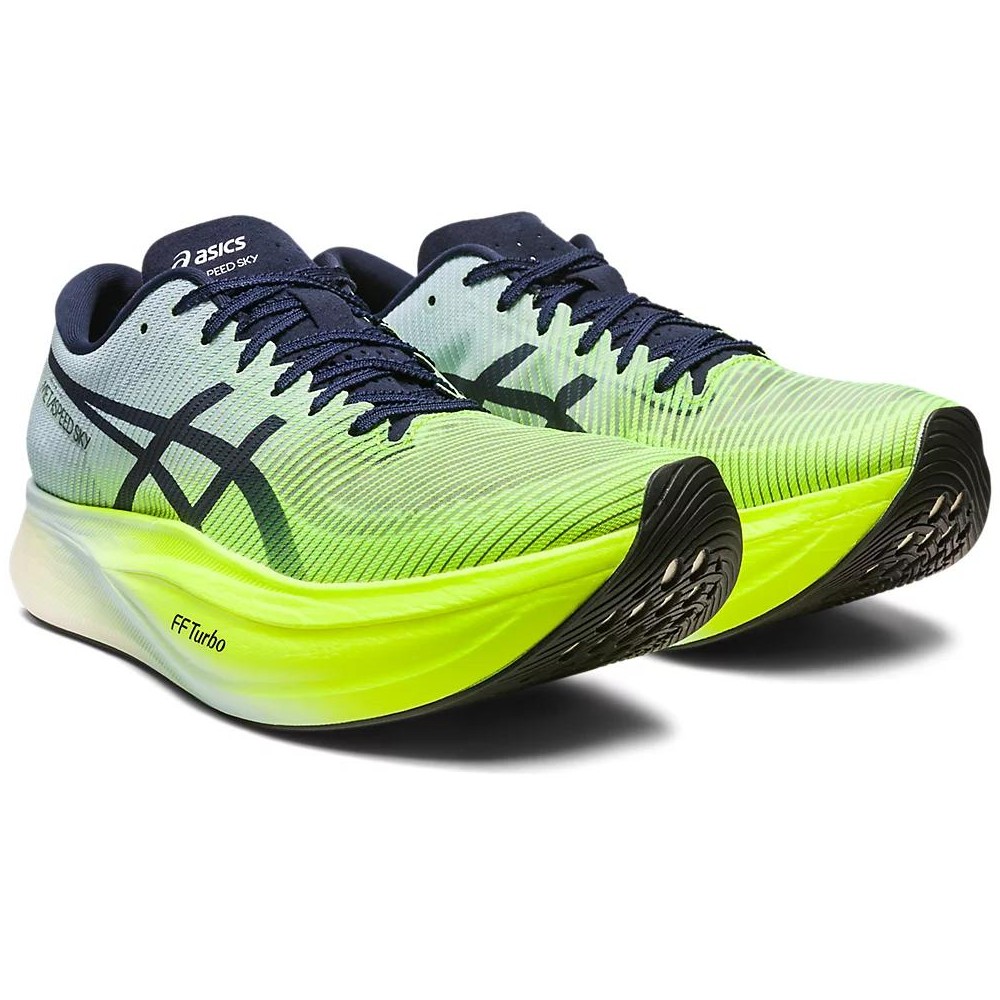 Giày Asics Metaspeed Sky+ Nam Trắng Vàng