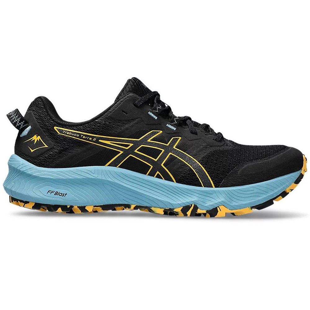 Giày Asics Trabuco Terra 2 Nam Đen Xanh