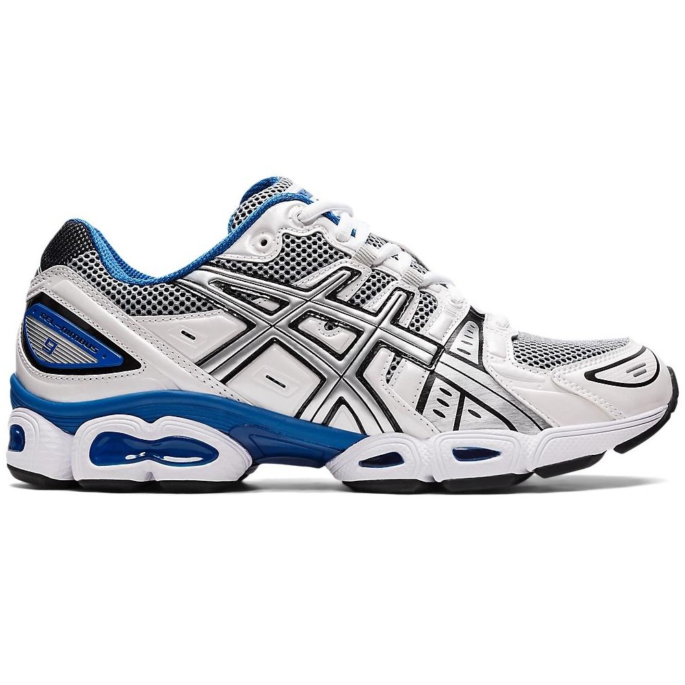 Giày Asics Gel-Nimbus 9 Nam Trắng Xanh Xám