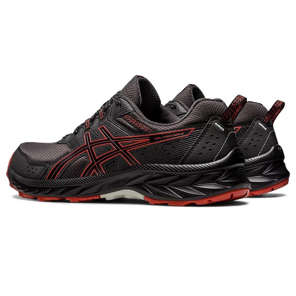 Giày Asics Gel-Venture 9 Extra Wide Nam Đen Đỏ