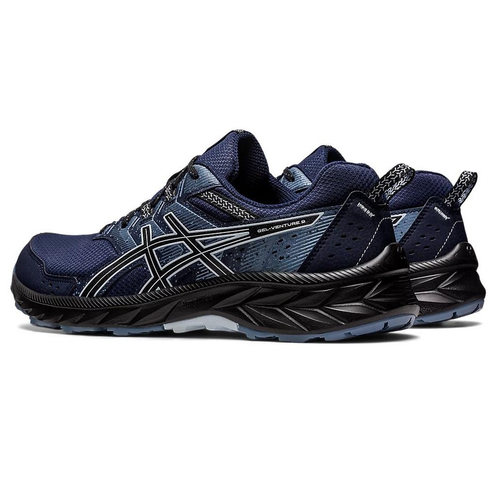 Giày Asics Gel-Venture 9 Extra Wide Nam Xanh Than Đen