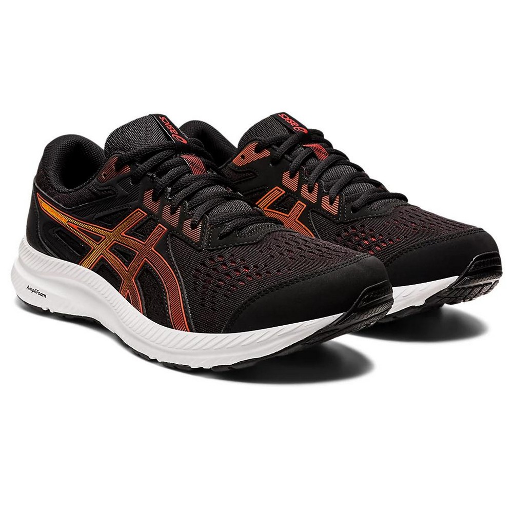 Giày Asics Gel-Contend 8 Extra Wide Nam Đen Đỏ