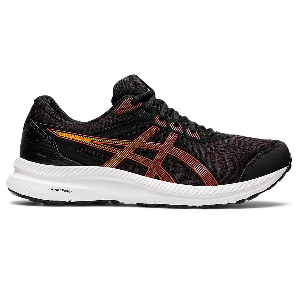 Giày Asics Gel-Contend 8 Extra Wide Nam Đen Đỏ