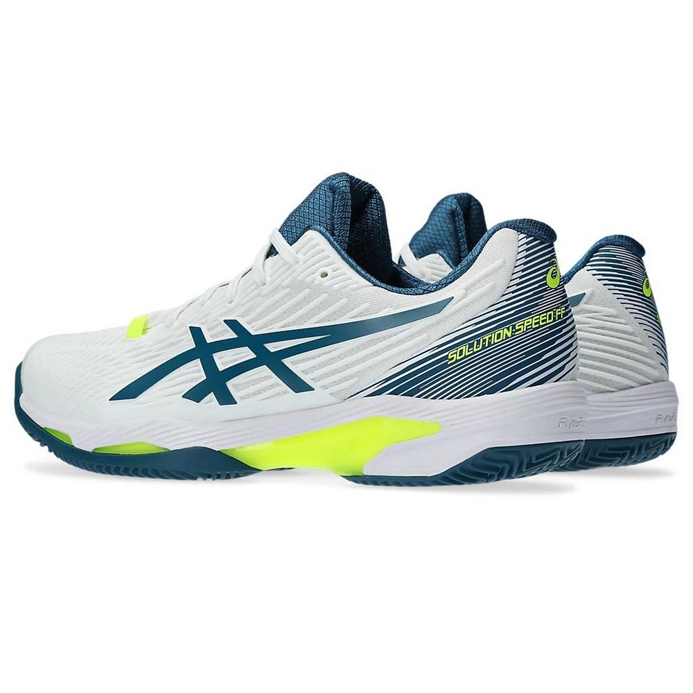 Giày Asics Solution Speed Ff 2 Clay Nam Trắng Xanh