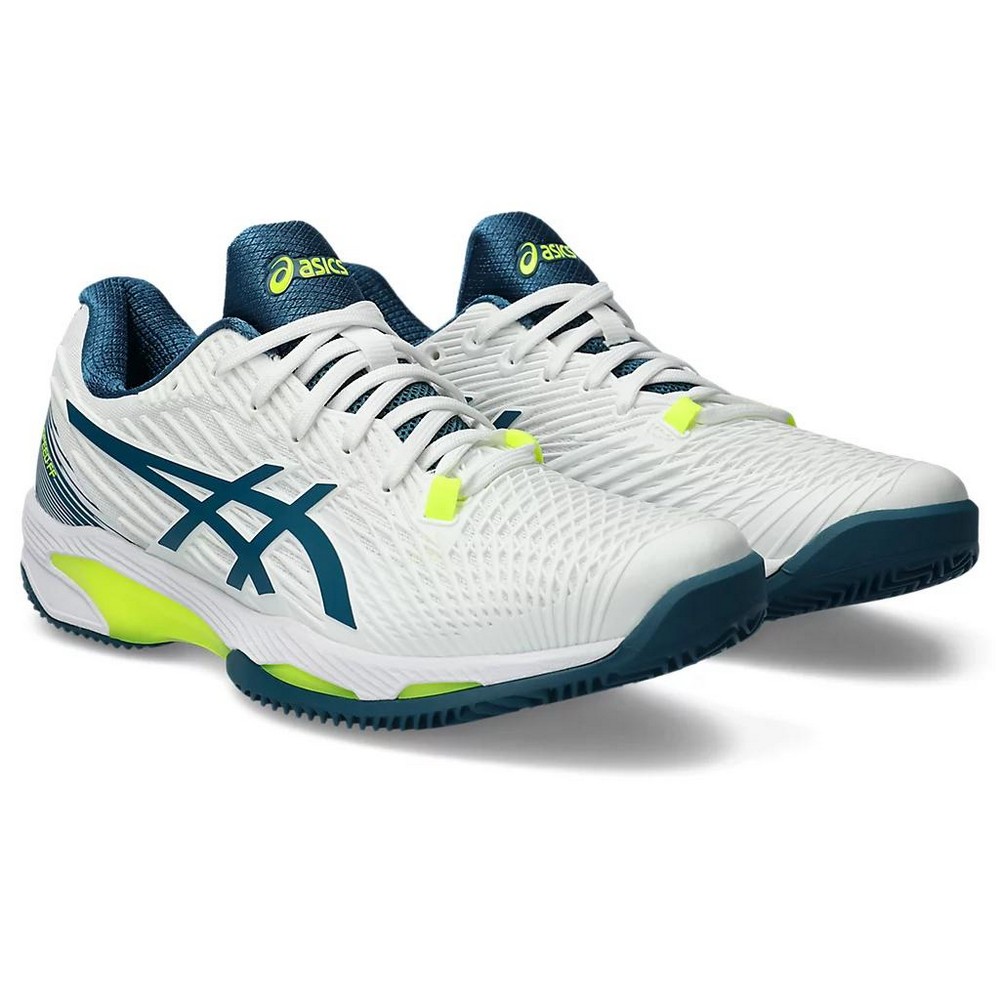 Giày Asics Solution Speed Ff 2 Clay Nam Trắng Xanh