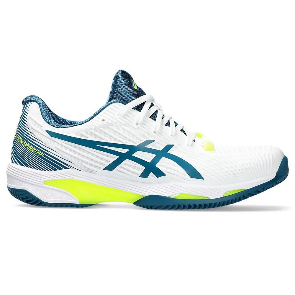 Giày Asics Solution Speed Ff 2 Clay Nam Trắng Xanh