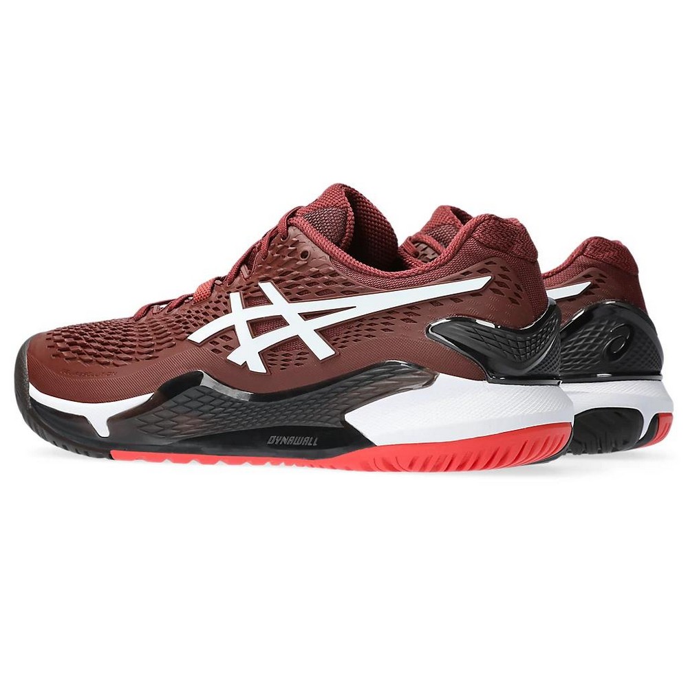 Giày Asics Gel-Resolution 9 Nam Đỏ Đen