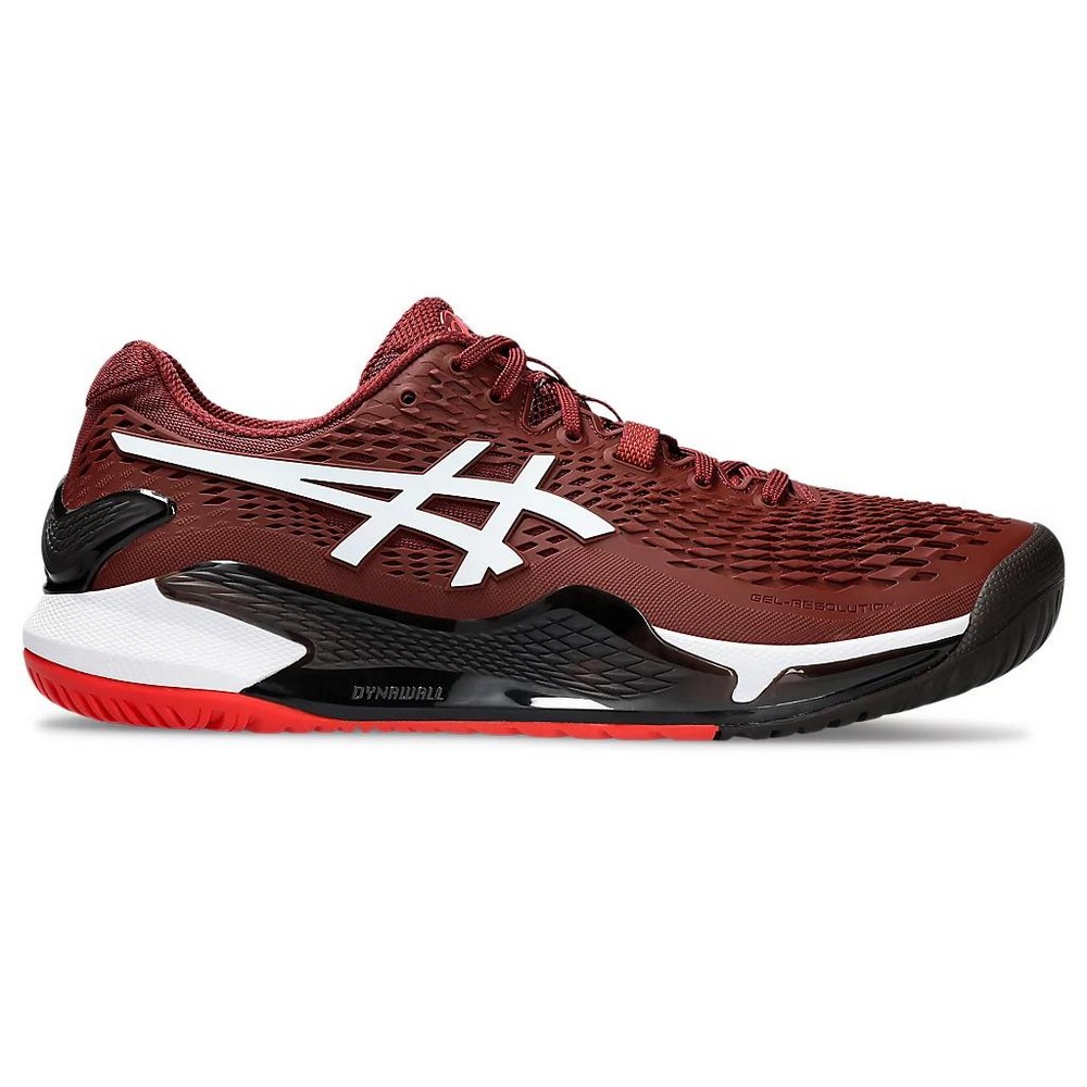 Giày Asics Gel-Resolution 9 Nam Đỏ Đen