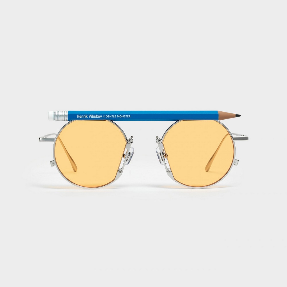 Kính Gentle Monster Henrik Vibskov-Pencil Glasses Bluepen