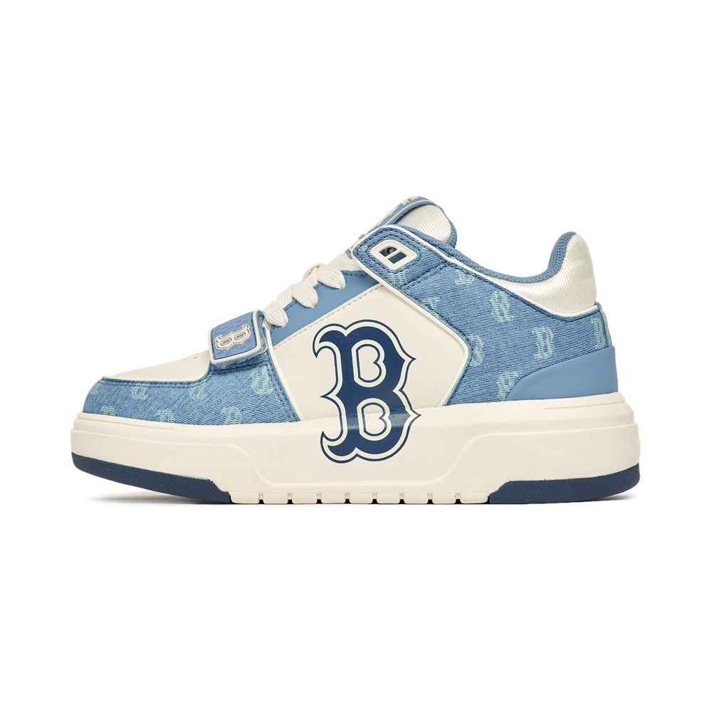 Giày MLB Chunky Liner Mid Denim Boston Nam Nữ