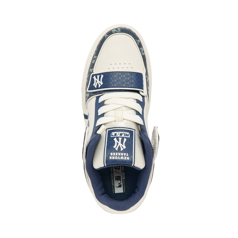 Giày MLB Chunky Liner Mid Denim New York Nam Nữ 